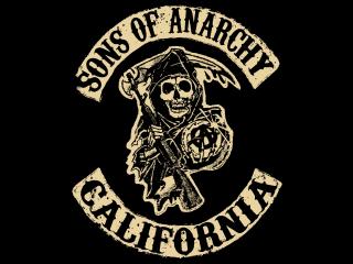 sons of anarchy, tv series, logo wallpaper