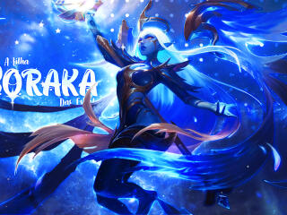 Soraka HD League Of Legends wallpaper