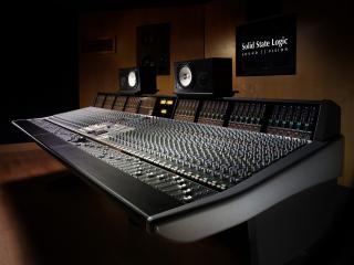 sound recording, studio, equipment wallpaper