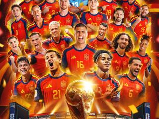 Spain World Cup Champion 2026 wallpaper