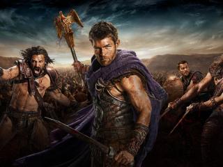 spartacus, war of the damned, liam mcintyre wallpaper