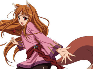 spice and wolf, horo, girl wallpaper