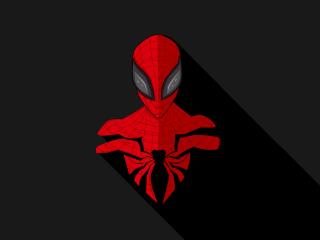Spider-Man Dark Minimal Avengers wallpaper