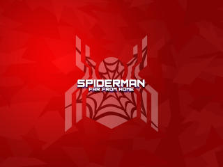 Spider-Man Far From Home Low Poly wallpaper