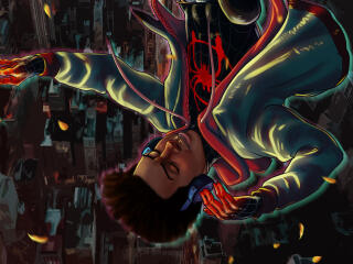 Spider-Man Into The Spider-Verse Cool wallpaper