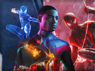 Spider-Man Miles Morales Marvel Art wallpaper