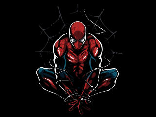 Spider-Man Minimal Artwork wallpaper