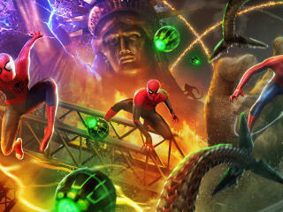 Spider-Man No Way Home Digital Poster wallpaper