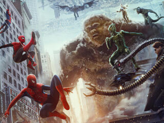 Spider-Man No Way Home Last Final Scene wallpaper