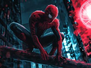 Spider-Man Noir HD Comic Digital Art Wallpaper
