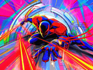 Spider-Man Spider-Verse 4K wallpaper