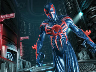 spiderman, edge of time, superhero wallpaper