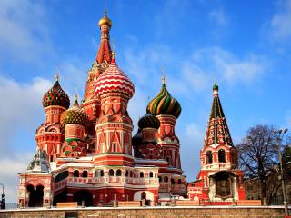 st basils cathedral, red square, moscow Wallpaper