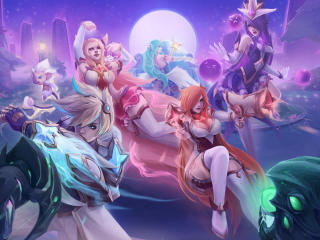 Star Guardian Invasion Game Fan Art Wallpaper