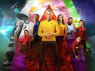 Star Trek Poster of Strange New Worlds wallpaper