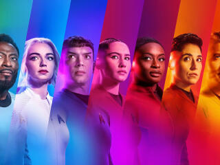 Star Trek Strange New Worlds Character Poster wallpaper