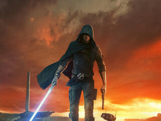 Star Wars Jedi Survivor Gaming Poster wallpaper
