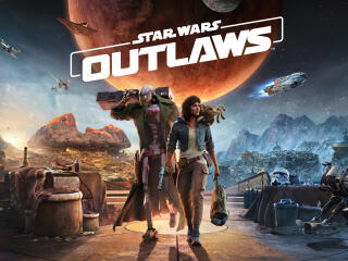 Star Wars Outlaws 4k Gaming Poster wallpaper