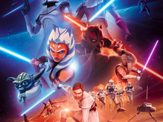 Star Wars The Clone Wars 4K wallpaper