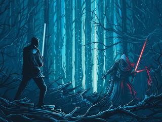 Star Wars The Force Awakens Art wallpaper