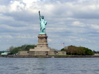 statue of liberty, new york city, liberty island Wallpaper