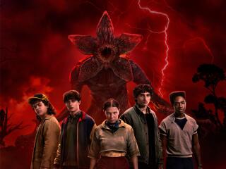 Stranger Things Season 5 4K Final Poster Wallpaper