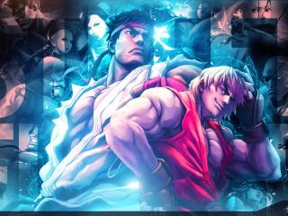 street fighter x tekken, ryu, characters wallpaper