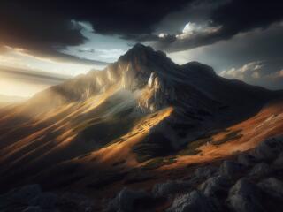 Stunning 4K Mountain Wallpaper