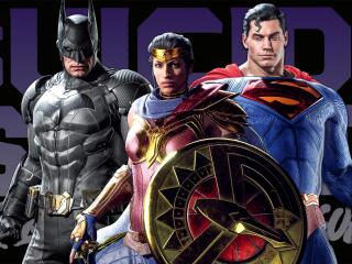 Suicide Squad Kill the Justice League Trio wallpaper