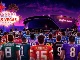 Super Bowl Las Vegas 58 Wallpaper