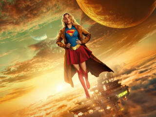 Supergirl Skybound Sentinel wallpaper