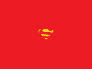 Superman Minimal Logo wallpaper