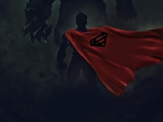 Superman Ready for Fight wallpaper