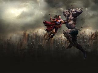 Superman Vs Doomsday wallpaper