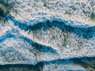 surf, ocean, foam Wallpaper