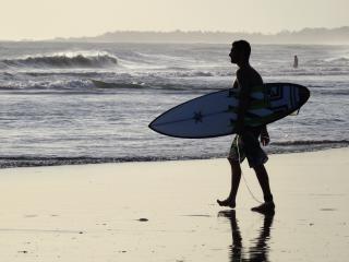 surfer, bali, beach Wallpaper
