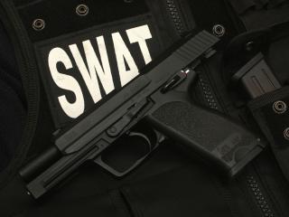 swat, pistol, gun wallpaper