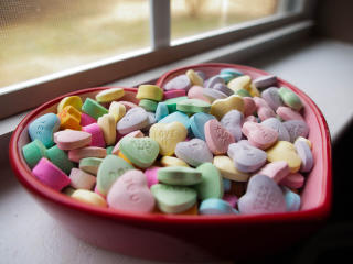 sweets, candy, valentines day Wallpaper