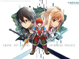 Sword Art Online Crossover Shironeko Project wallpaper