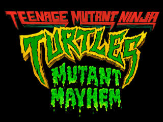 Teenage Mutant Ninja Turtles Mutant Mayhem Logo Poster wallpaper