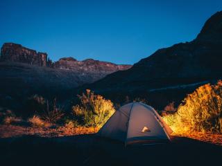 tent, camping, mountains wallpaper