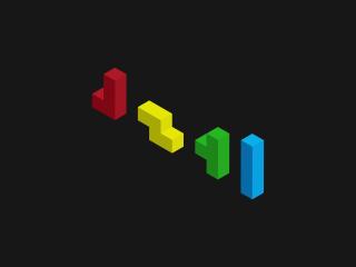 tetris, figurines, colorful Wallpaper
