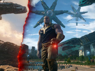 Thanos In Titan Avengers Infinity War wallpaper