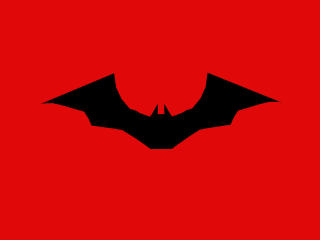 The Batman 2021 Logo Minimalist wallpaper