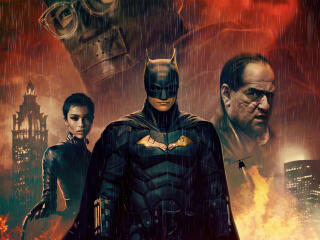 The Batman 4K Movie Official wallpaper