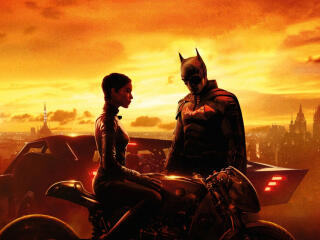 The Batman and The Catwoman wallpaper