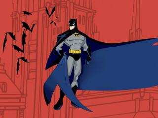 The Batman HD DC Cartoon Wallpaper