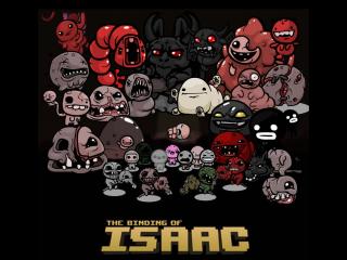 the binding of isaac, indie, game wallpaper
