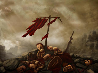 the fallen legion, dota 2, art wallpaper