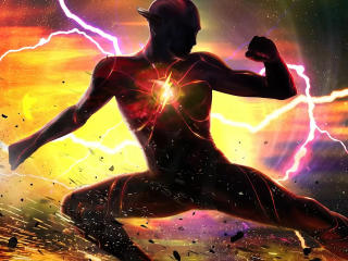 The Flash 2022 Movie Concept Art Wallpaper